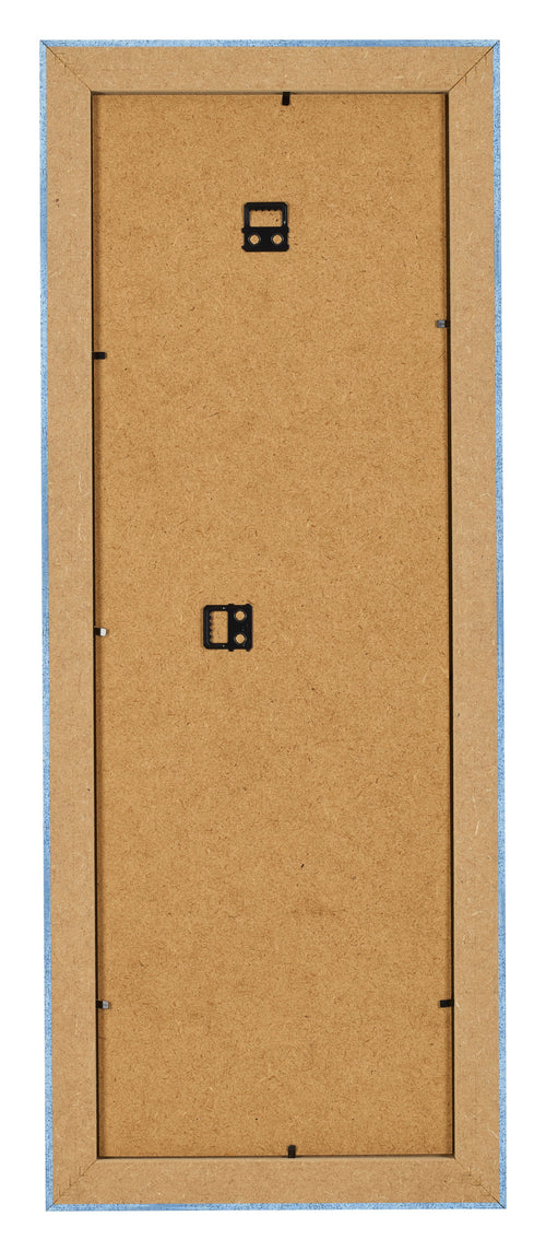 Bilderrahmen 37 5x98cm Hellblau Gewischt MDF Pisa Ruckseite | Yourdecoration.de