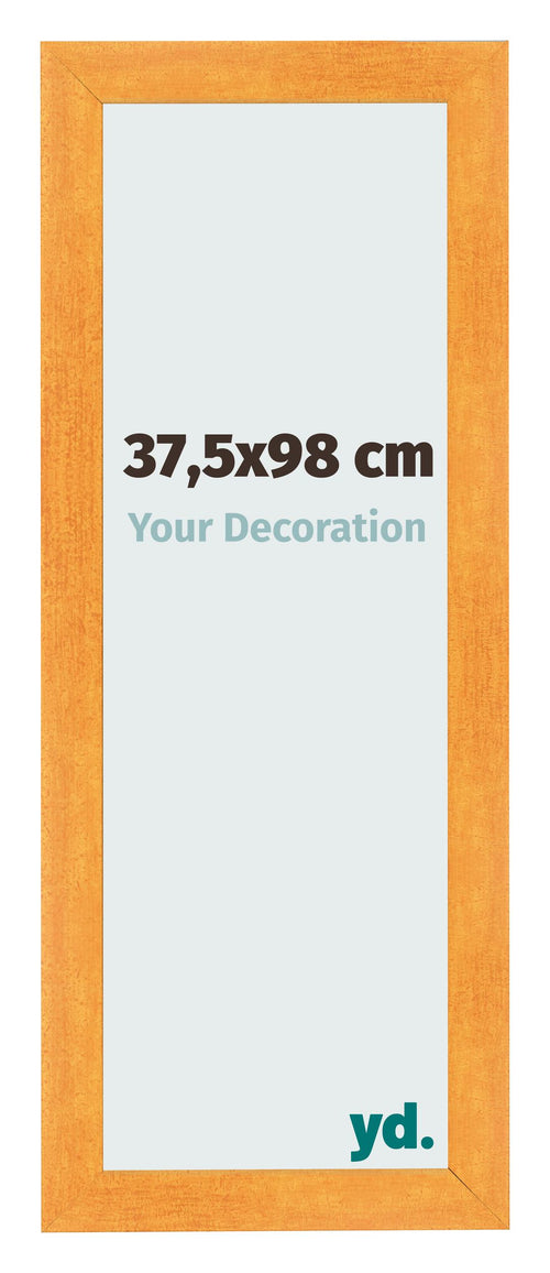 Bilderrahmen 37 5x98cm Orange MDF Pisa Vorne Messe | Yourdecoration.de