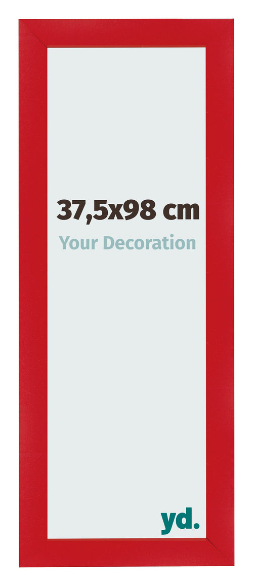 Bilderrahmen 37 5x98cm Rot MDF Pisa Vorne Messe | Yourdecoration.de