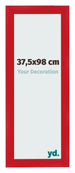 Bilderrahmen 37 5x98cm Rot MDF Pisa Vorne Messe | Yourdecoration.de