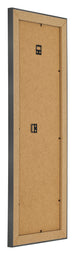 Bilderrahmen 37 5x98cm Schwarz Silber Poliert MDF Pisa Ruckseite Schrag | Yourdecoration.de