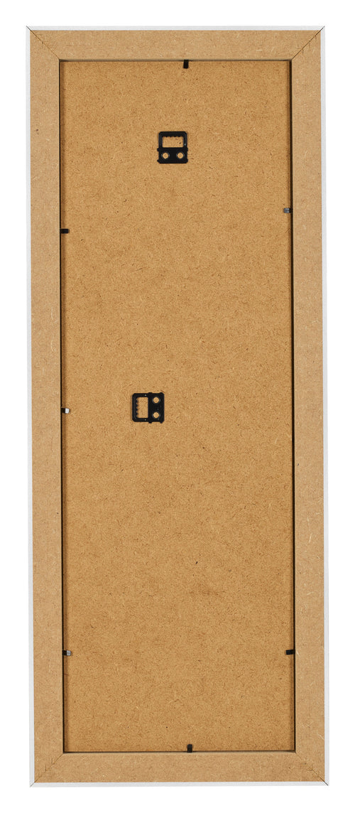 Bilderrahmen 37 5x98cm Silber Schwarz Gewischt MDF Pisa Ruckseite | Yourdecoration.de