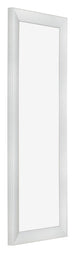 Bilderrahmen 37 5x98cm Silber Schwarz Gewischt MDF Pisa Vorne Schrag | Yourdecoration.de