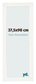 Bilderrahmen 37 5x98cm Weiß Vintage MDF Pisa Vorne Messe | Yourdecoration.de