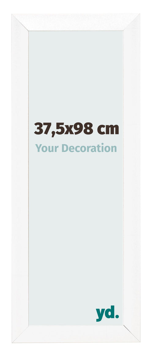 Bilderrahmen 37 5x98cm Weiß Vintage MDF Pisa Vorne Messe | Yourdecoration.de