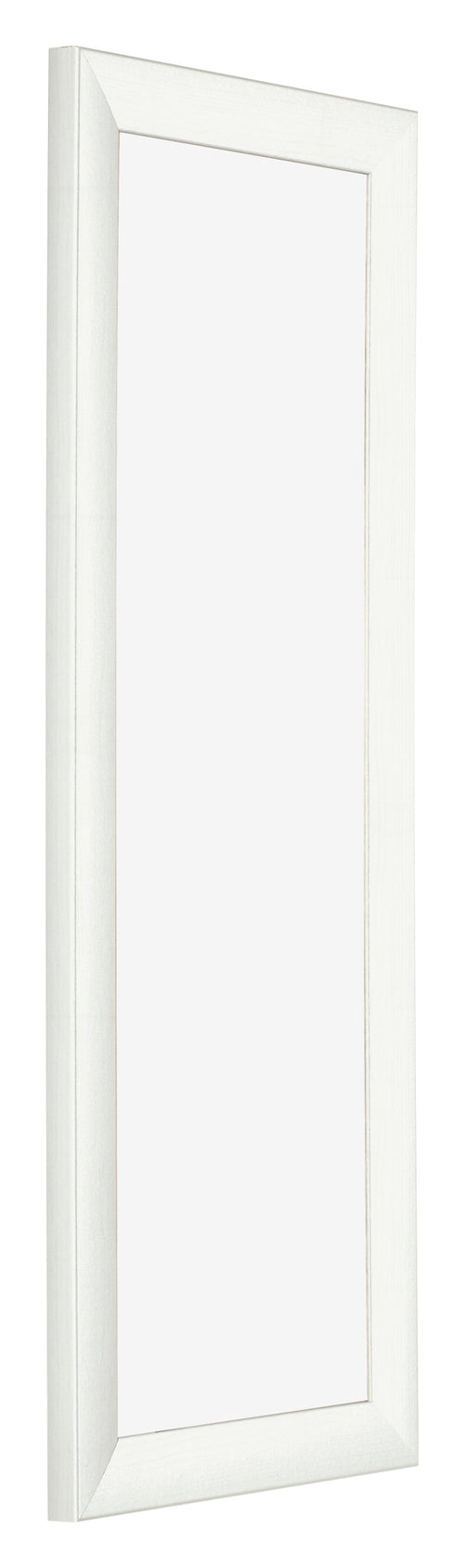 Bilderrahmen 37 5x98cm Weiß Vintage MDF Pisa Vorne Schrag | Yourdecoration.de