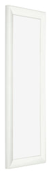 Bilderrahmen 37 5x98cm Weiß Vintage MDF Pisa Vorne Schrag | Yourdecoration.de