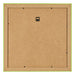 Bilderrahmen 40x40cm Grün MDF Pisa Ruckseite | Yourdecoration.de
