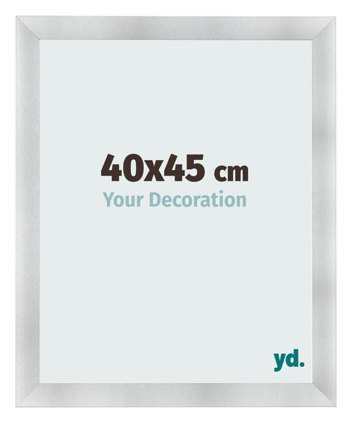 Bilderrahmen 40x45cm Aluminium Gebürstet MDF Pisa Vorne Messe | Yourdecoration.de
