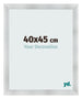 Bilderrahmen 40x45cm Aluminium Gebürstet MDF Pisa Vorne Messe | Yourdecoration.de