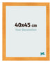 Bilderrahmen 40x45cm Orange MDF Pisa Vorne Messe | Yourdecoration.de
