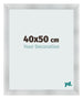Bilderrahmen 40x50cm Aluminium Gebürstet MDF Pisa Vorne Messe | Yourdecoration.de