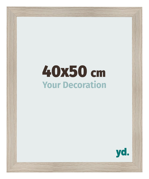 Bilderrahmen 40x50cm Eiche Rustikal MDF Pisa Vorne Messe | Yourdecoration.de