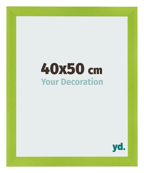 Bilderrahmen 40x50cm Grün MDF Pisa Vorne Messe | Yourdecoration.de