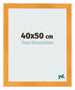 Bilderrahmen 40x50cm Orange MDF Pisa Vorne Messe | Yourdecoration.de