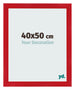 Bilderrahmen 40x50cm Rot MDF Pisa Vorne Messe | Yourdecoration.de