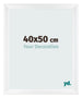 Bilderrahmen 40x50cm Weiß Vintage MDF Pisa Vorne Messe | Yourdecoration.de