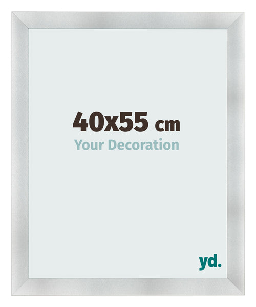 Bilderrahmen 40x55cm Aluminium Gebürstet MDF Pisa Vorne Messe | Yourdecoration.de
