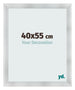 Bilderrahmen 40x55cm Aluminium Gebürstet MDF Pisa Vorne Messe | Yourdecoration.de
