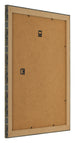 Bilderrahmen 40x55cm Blau Gold Meliert MDF Pisa Ruckseite Schrag | Yourdecoration.de