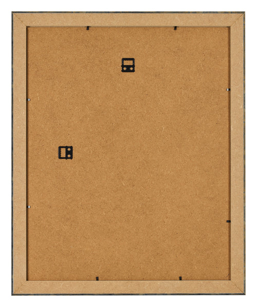 Bilderrahmen 40x55cm Blau Gold Meliert MDF Pisa Ruckseite | Yourdecoration.de