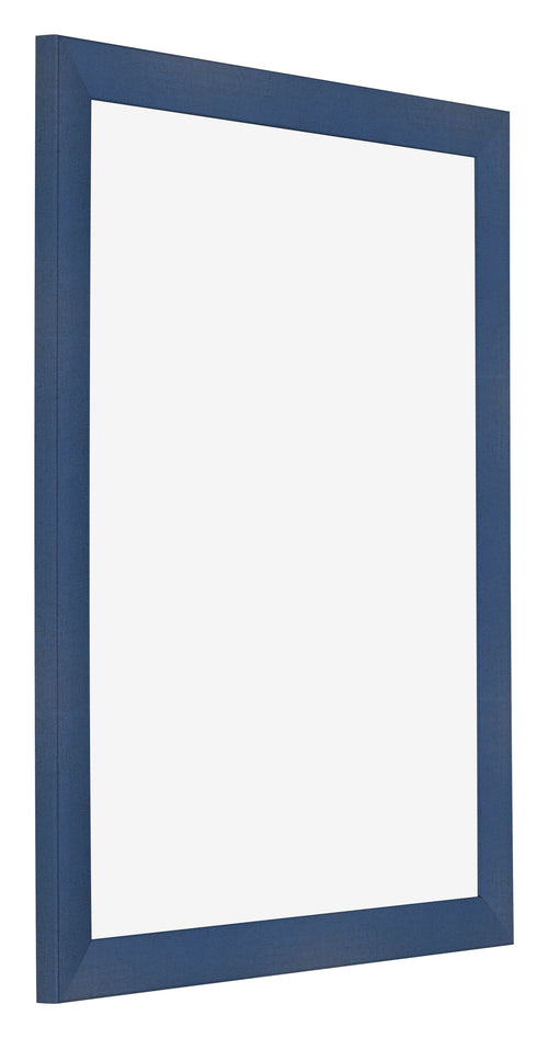 Bilderrahmen 40x55cm Dunkelblau Gewischt MDF Pisa Vorne Schrag | Yourdecoration.de