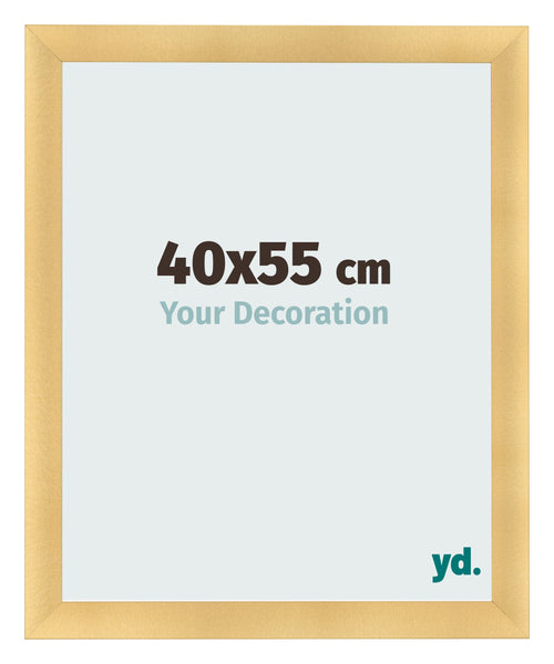 Bilderrahmen 40x55cm Gold Vintage MDF Pisa Vorne Messe | Yourdecoration.de