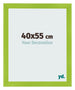 Bilderrahmen 40x55cm Grün MDF Pisa Vorne Messe | Yourdecoration.de