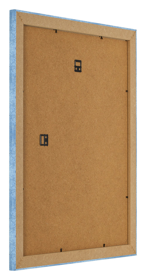 Bilderrahmen 40x55cm Hellblau Gewischt MDF Pisa Ruckseite Schrag | Yourdecoration.de