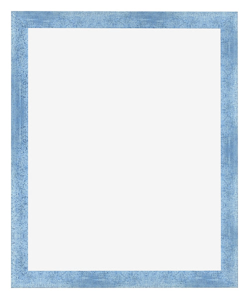 Bilderrahmen 40x55cm Hellblau Gewischt MDF Pisa Vorne | Yourdecoration.de
