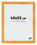 Bilderrahmen 40x55cm Orange MDF Pisa Vorne Messe | Yourdecoration.de