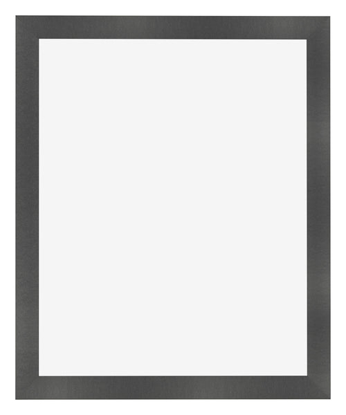 Bilderrahmen 40x55cm Schwarz Silber Poliert MDF Pisa Vorne | Yourdecoration.de