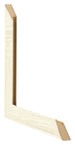 Bilderrahmen 40x55cm Sonoma Eiche MDF Pisa Detail Querschnitte | Yourdecoration.de