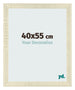 Bilderrahmen 40x55cm Sonoma Eiche MDF Pisa Vorne Messe | Yourdecoration.de