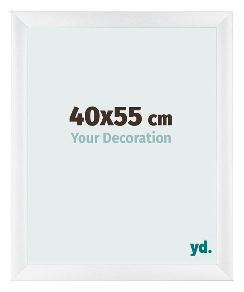 Bilderrahmen 40x55cm Weiß Vintage MDF Pisa Vorne Messe | Yourdecoration.de