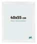 Bilderrahmen 40x55cm Weiß Vintage MDF Pisa Vorne Messe | Yourdecoration.de