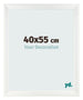 Bilderrahmen 40x55cm Weiß Vintage MDF Pisa Vorne Messe | Yourdecoration.de