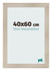 Bilderrahmen 40x60cm Eiche Rustikal MDF Pisa Vorne Messe | Yourdecoration.de