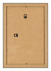 Bilderrahmen 40x60cm Schwarz Silber Poliert MDF Pisa Ruckseite | Yourdecoration.de