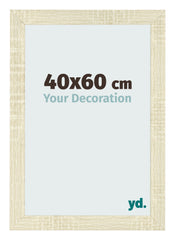 Bilderrahmen 40x60cm Sonoma Eiche MDF Pisa Vorne Messe | Yourdecoration.de