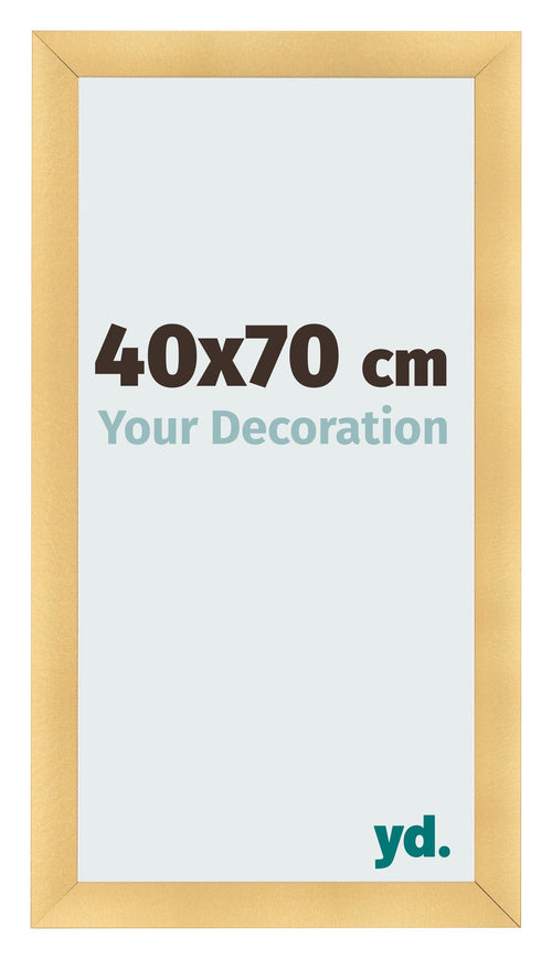Bilderrahmen 40x70cm Gold Vintage MDF Pisa Vorne Messe | Yourdecoration.de