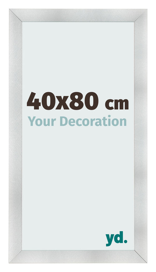 Bilderrahmen 40x80cm Aluminium Gebürstet MDF Pisa Vorne Messe | Yourdecoration.de