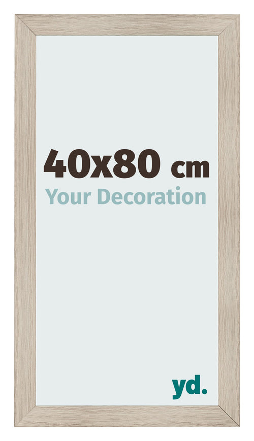 Bilderrahmen 40x80cm Eiche Rustikal MDF Pisa Vorne Messe | Yourdecoration.de