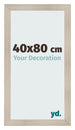 Bilderrahmen 40x80cm Eiche Rustikal MDF Pisa Vorne Messe | Yourdecoration.de