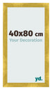 Bilderrahmen 40x80cm Gold Vintage MDF Pisa Vorne Messe | Yourdecoration.de