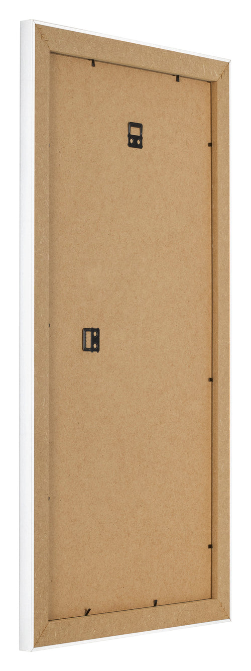 Bilderrahmen 40x80cm Weiß Vintage MDF Pisa Ruckseite Schrag | Yourdecoration.de