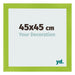 Bilderrahmen 45x45cm Grün MDF Pisa Vorne Messe | Yourdecoration.de