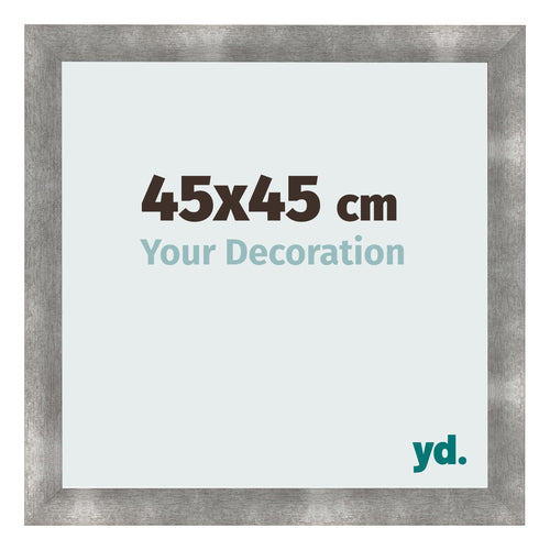 Bilderrahmen 45x45cm Metall Vintage MDF Pisa Vorne Messe | Yourdecoration.de