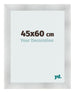Bilderrahmen 45x60cm Aluminium Gebürstet MDF Pisa Vorne Messe | Yourdecoration.de