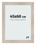 Bilderrahmen 45x60cm Eiche Rustikal MDF Pisa Vorne Messe | Yourdecoration.de